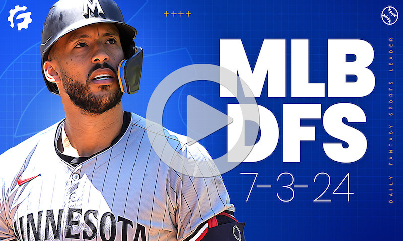 MLB DFS GrindersLive & Crunch Time Show Block - Wednesday, July 3rd