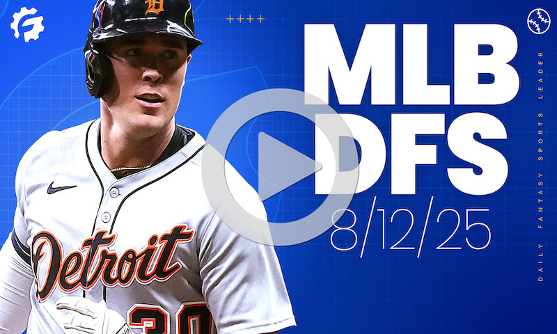 MLB DFS GrindersLive & Crunch Time Show Block - Tuesday, August 12th