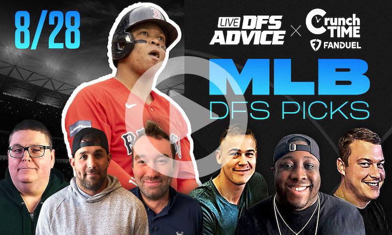 GrindersLive / Crunch Time - 8/28/23 MLB DFS Picks & Strategy