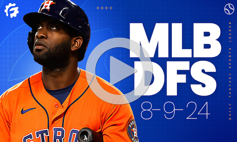 MLB DFS GrindersLive & Crunch Time Show Block - Friday, August 9th