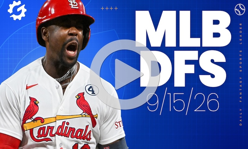 MLB DFS GrindersLive - Tuesday, September 15th