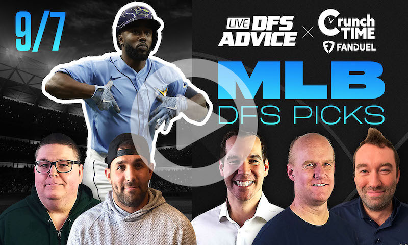 GrindersLive / Crunch Time - 9/7/23 MLB DFS Picks & Strategy