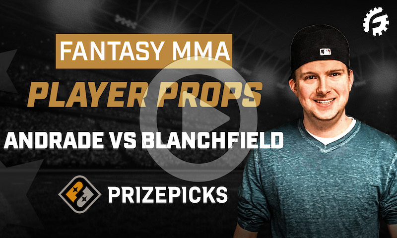 MMA Player Props on PrizePicks - Andrade vs Blanchfield