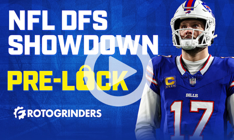 NFL DFS Pre-Lock Show: Monday Night Football 2-Game Slate