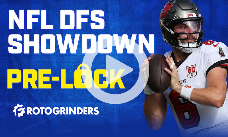 NFL DFS Pre-Lock Show: Monday Night Football 2-Game Slate