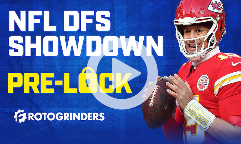 NFL DFS Pre-Lock Show: Monday Night Football - Commanders vs. Chiefs