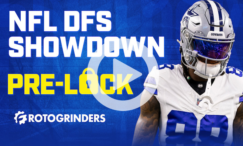 NFL DFS Pre-Lock Show: Monday Night Football - Cowboys vs. Raiders