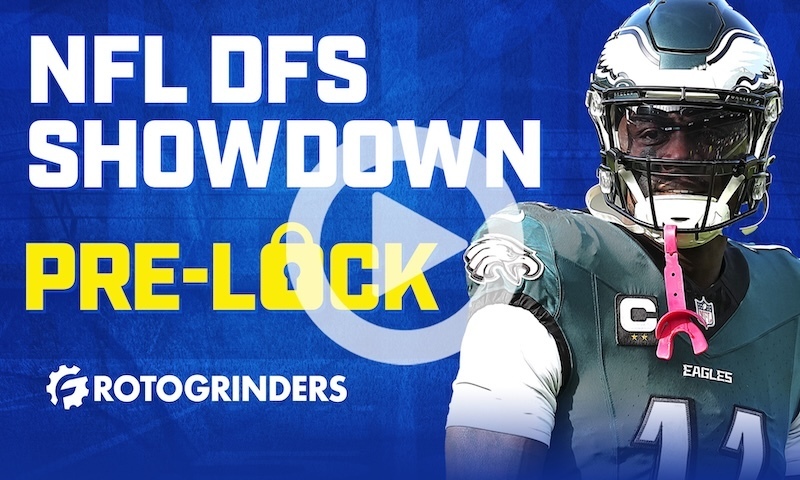 NFL DFS Pre-Lock Show: Monday Night Football - Eagles vs. Chargers