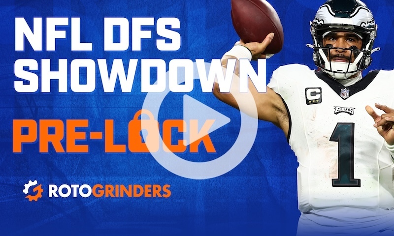 NFL DFS Showdown Pre-Lock Show: Week 3 - Monday Night Football