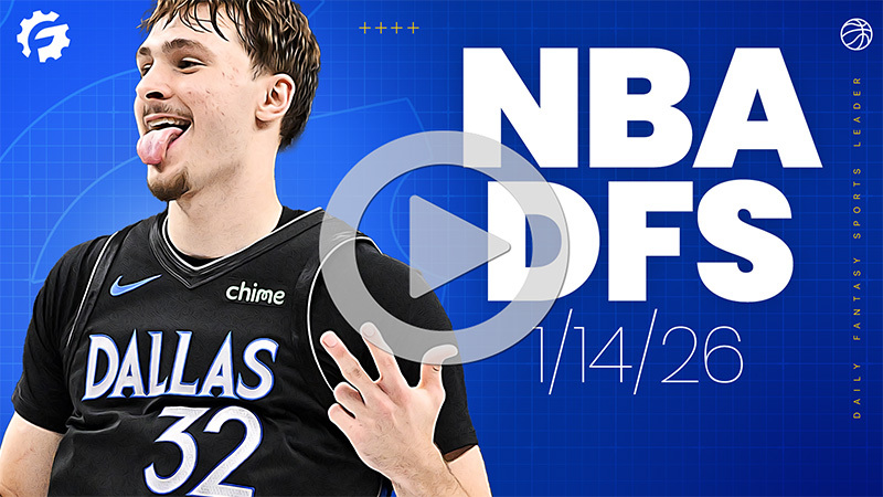 NBA DFS GrindersLive & Crunch Time Show Block - Wednesday, January 14th