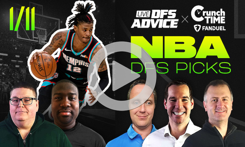 GrindersLive / Crunch Time - 1/11/23 NBA DFS Picks & Strategy