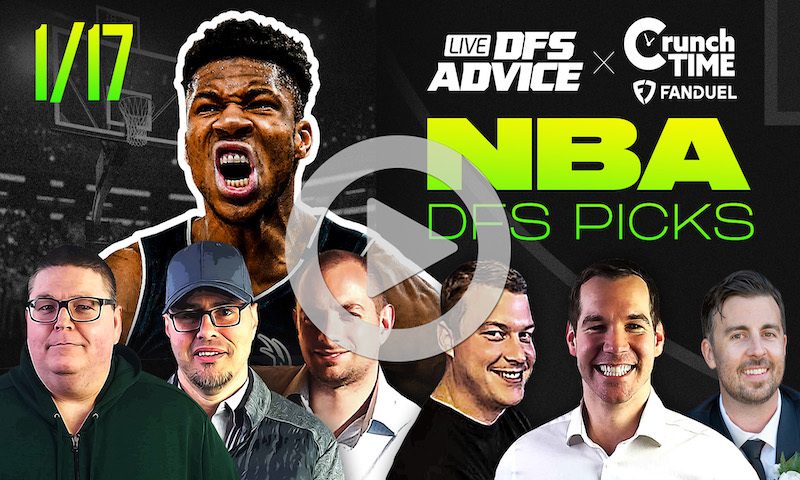 NBA DFS GrindersLive & Crunch Time Show Block - 1/17/24