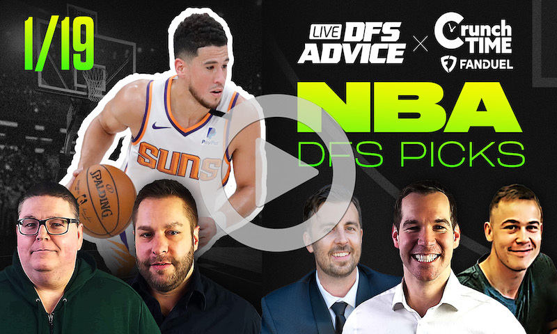 NBA DFS GrindersLive & Crunch Time Show Block - 1/19/24
