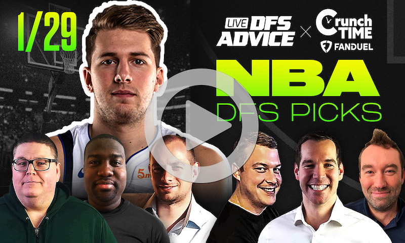 NBA DFS GrindersLive & Crunch Time Show Block - 1/29/24