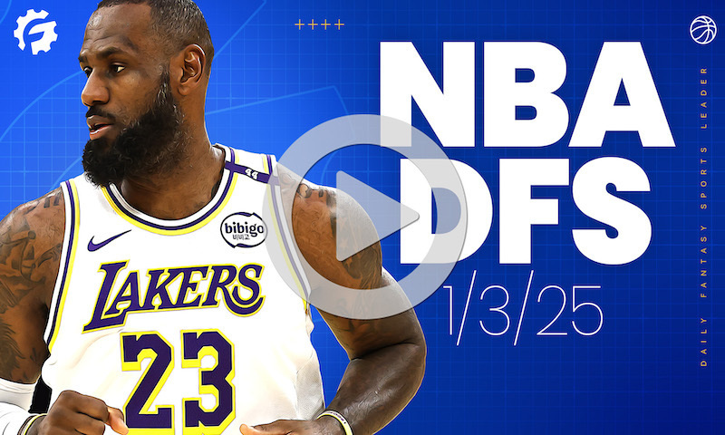 NBA DFS GrindersLive & Crunch Time Show Block - Friday, January 3rd