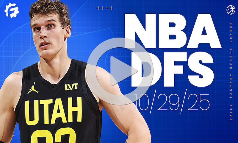 NBA DFS GrindersLive & Crunch Time Show Block - Wednesday, October 29th