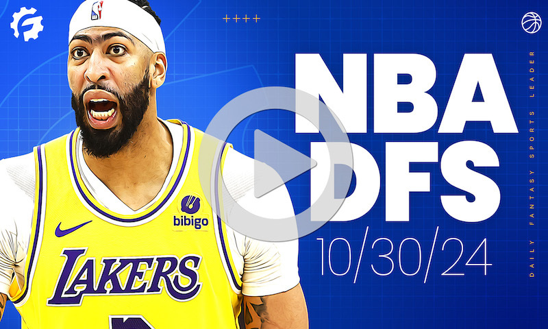 NBA DFS GrindersLive & Crunch Time Show Block - Wednesday, October 30th