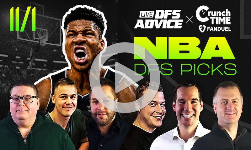 GrindersLive / Crunch Time - 11/1/23 NBA DFS Picks & Strategy