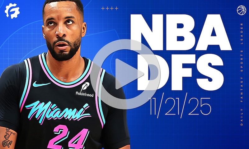 NBA DFS GrindersLive & Crunch Time Show Block - Friday, November 21st