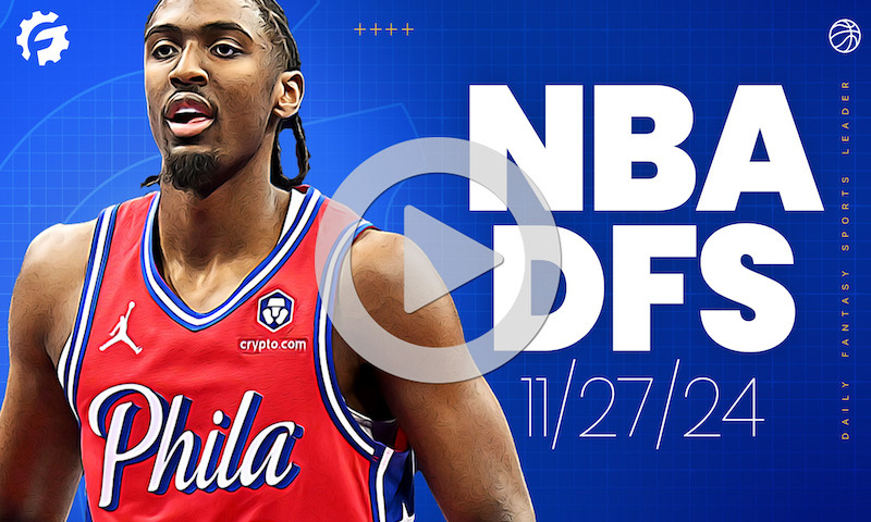 NBA DFS GrindersLive & Crunch Time Show Block - Wednesday, November 27th