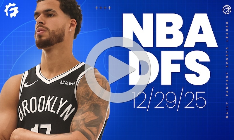 NBA DFS GrindersLive & Crunch Time Show Block - Monday, December 29th