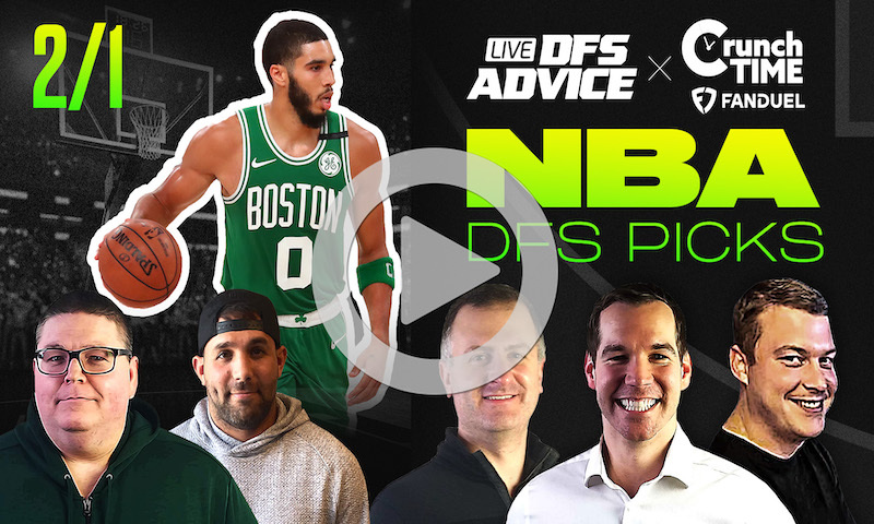 GrindersLive / Crunch Time - 2/1/23 NBA DFS Picks & Strategy