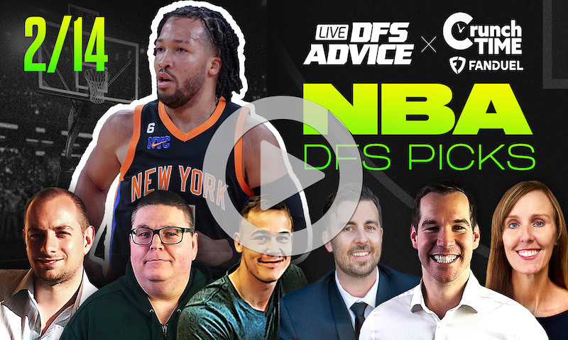 NBA DFS GrindersLive & Crunch Time Show Block - 2/12/24