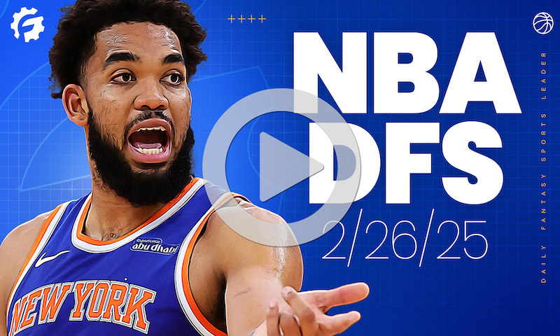 NBA DFS GrindersLive & Crunch Time Show Block - Wednesday, February 26th