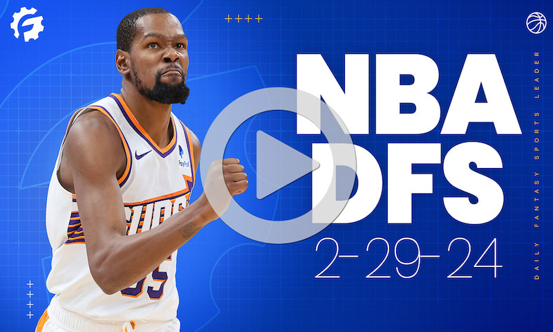 NBA DFS GrindersLive & Crunch Time Show Block - Thursday, February 29th