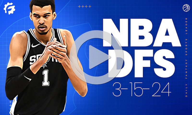 NBA DFS GrindersLive & Crunch Time Show Block - Friday, March 15th