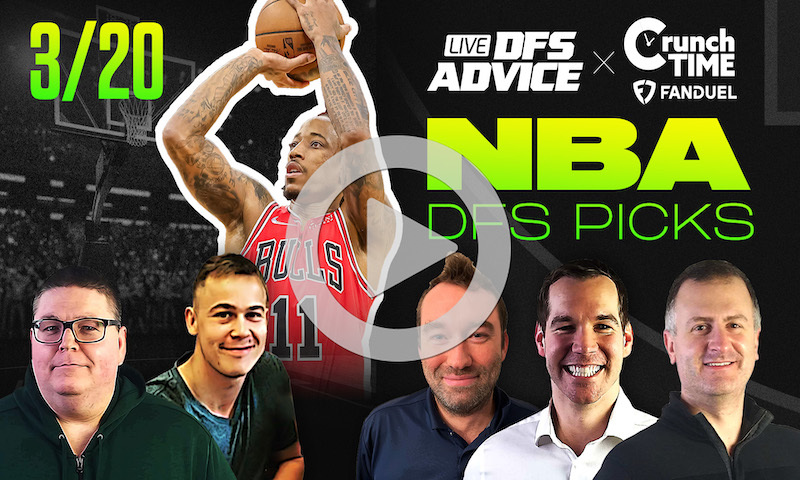 GrindersLive / Crunch Time - 3/20/23 NBA DFS Picks & Strategy