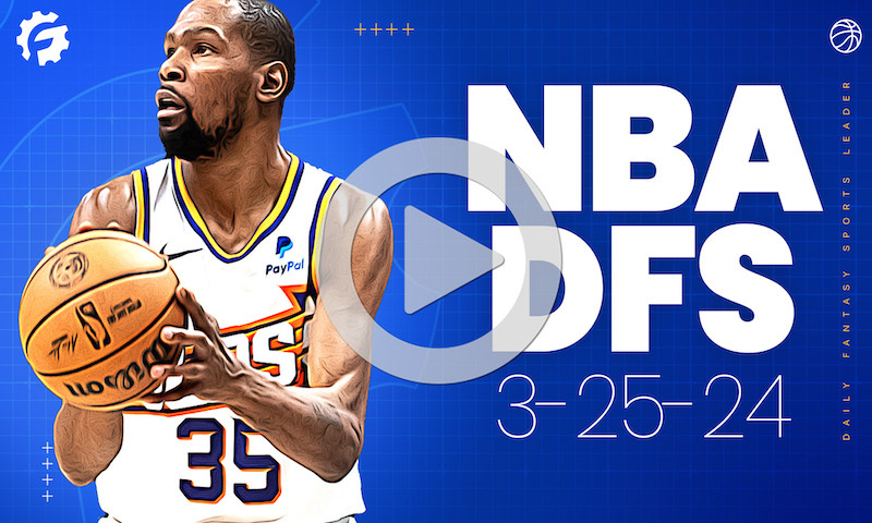 NBA DFS GrindersLive & Crunch Time Show Block - Monday, March 25th