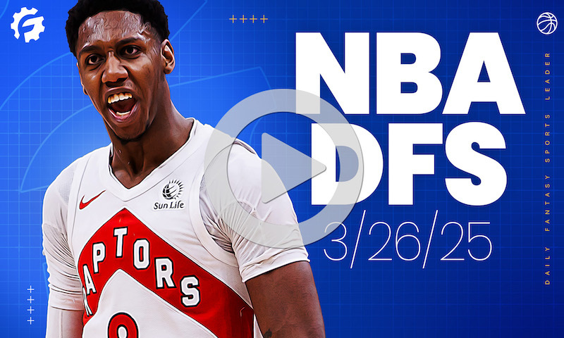 NBA DFS GrindersLive & Crunch Time Show Block - Wednesday, March 26th