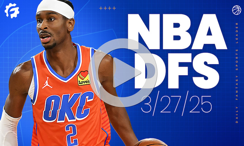 NBA DFS GrindersLive & Crunch Time Show Block - Thursday, March 27th