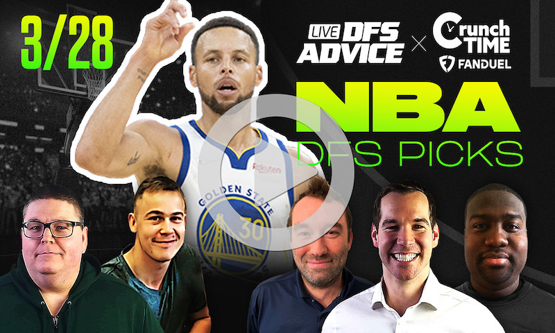 GrindersLive / Crunch Time - 3/28/23 NBA DFS Picks & Strategy