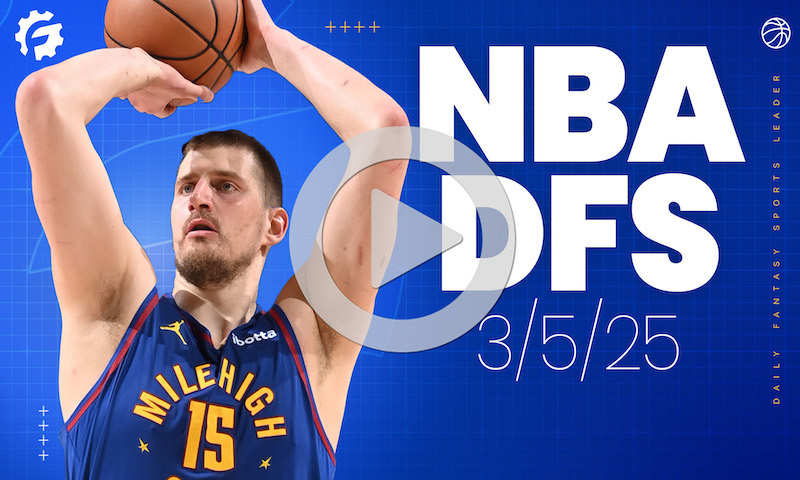 NBA DFS GrindersLive & Crunch Time Show Block - Wednesday, March 5th