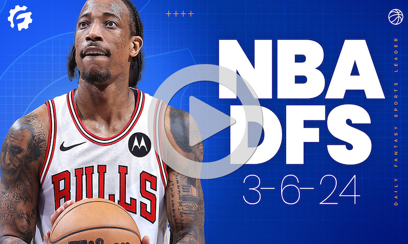 NBA DFS GrindersLive & Crunch Time Show Block - Wednesday, March 6th