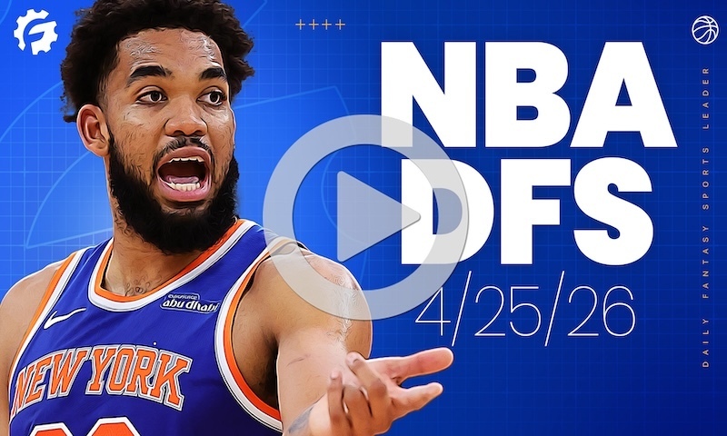 NBA DFS GrindersLive - Saturday, April 25th