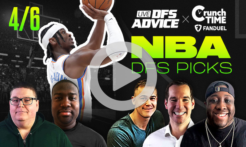 GrindersLive / Crunch Time - 4/6/23 NBA DFS Picks & Strategy