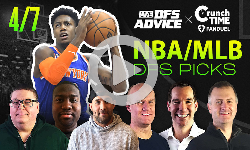 GrindersLive / Crunch Time - 4/7/23 NBA / MLB DFS Picks & Strategy