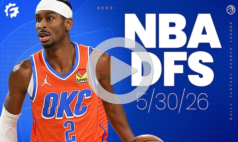 NBA DFS GrindersLive - Saturday, May 30th