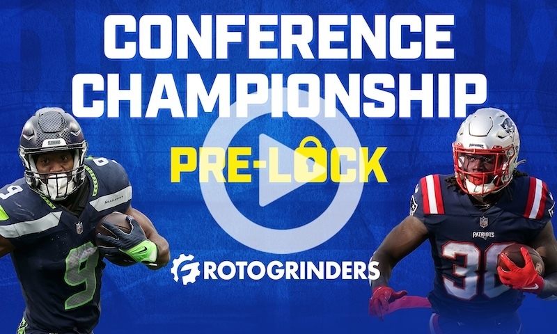 NFL DFS Pre-Lock Show: Conference Championships
