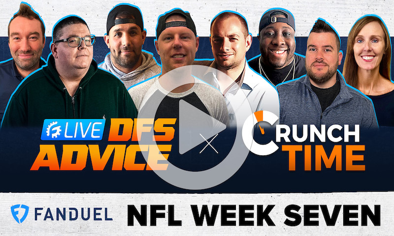 NFL DFS GrindersLive Sunday Show Block - Week 7