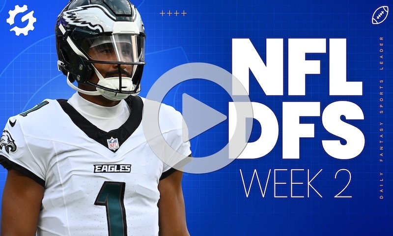 NFL DFS Sunday Morning Show Block - Week 2
