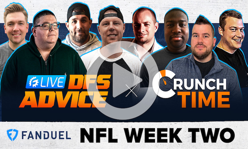 NFL DFS GrindersLive Sunday Show Block - Week 2