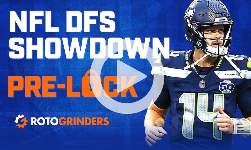NFL DFS Showdown Pre-Lock Show: Week 1 - Opening Night Football