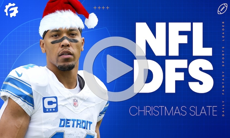 NFL DFS Christmas Slate Show