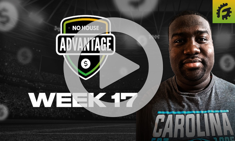 NFL Player Props on No House Advantage - Week 17