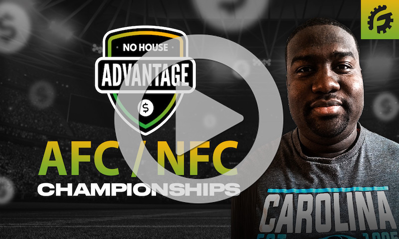 NFL Player Props on No House Advantage - Conference Championships