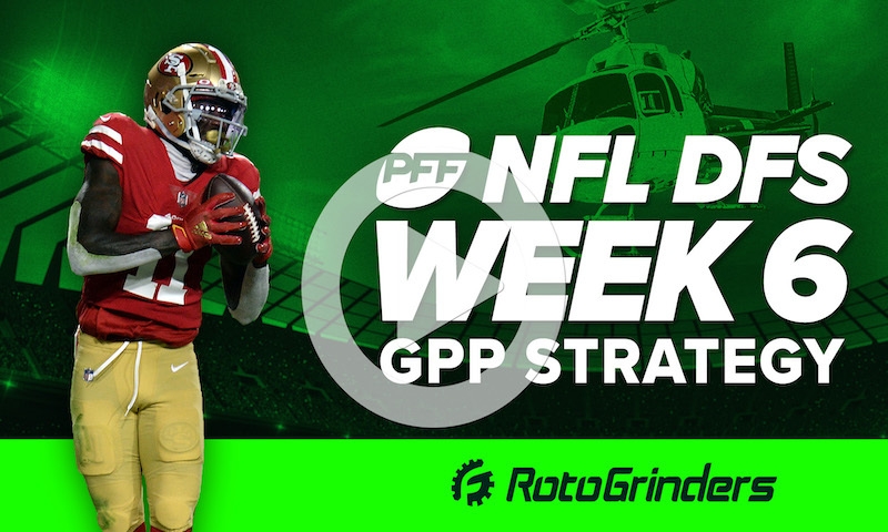 NFL DFS Pro Football Focus Show - Week 6